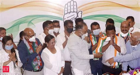 Michael Lobo Goa Ex Bjp Minister Michael Lobo Joins Congress The