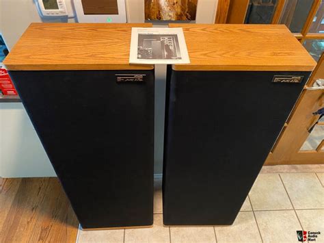 Polk Audio Sda Srs 2 3tl Speakers Recapped With Orig Literature And Interconnects Photo