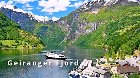 Boat Trip From Alesund To Geiranger Most Beautiful Fjord Of Norway