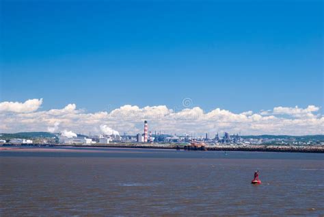 Saint John Skyline, New Brunswick, Canada. Stock Photo - Image of canadian, horizon: 112130178