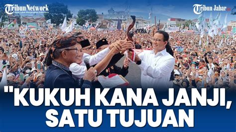 Kujang Untuk Anies Baswedan Dari Warga Garut Simbol Saling Terikat