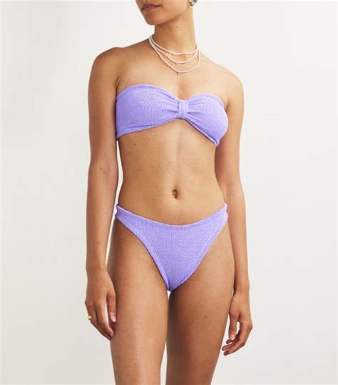 Womens Hunza G Purple Jean Bikini Harrods Uk