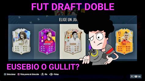 ASMR EN FIFA 23 FUT DRAFT DOBLE EUSEBIO YouTube