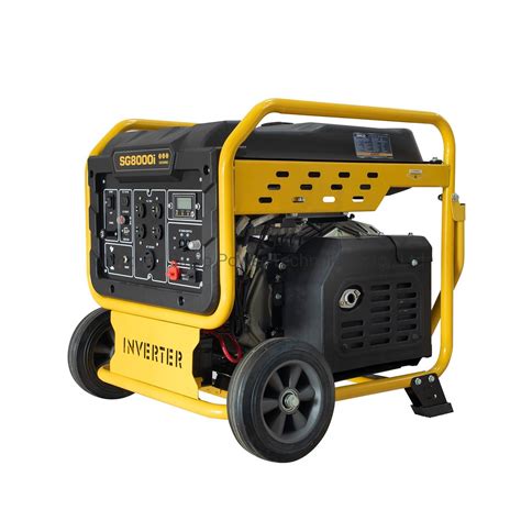 Sinco Brand Kw Large Capacity Oil Tank Open Inverter Generator With