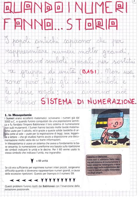 I Sistemi Di Numerazione Nella Storia Matematica Classe Quarta