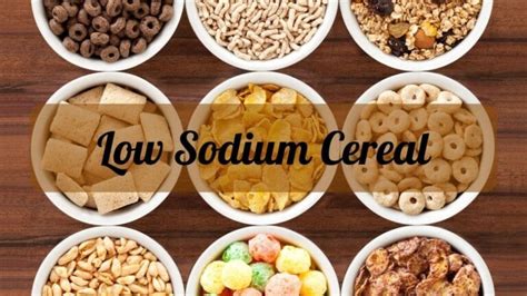 Low Sodium Cereal - Healthy Kidney Nutrition