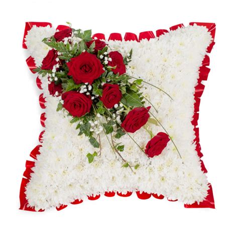 Red Funeral Cross Buy Online Or Call 0151 526 1577