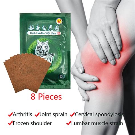 Pcs Vietnam White Tiger Balm Medical Plaster Rheumatoid Arthritis