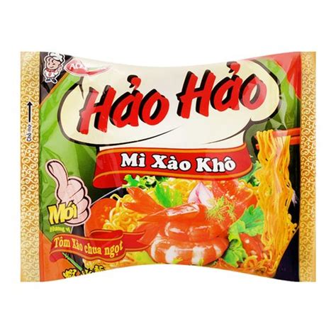 Mì Xào Khô Vị Tôm Xào Chua Ngọt Hảo Hảo Gói 75g Cung cấp thực phẩm Csfood