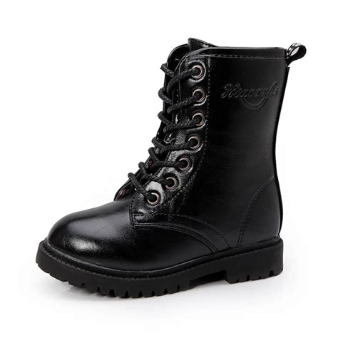 Aliexpress.com : Buy police cosplay boots for children black boots for kids police swat boots ...