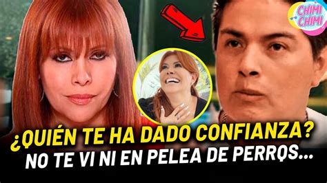 Magaly Medina Hunde Y Basurea A Leonard Leon Por Video En Tiktok Youtube