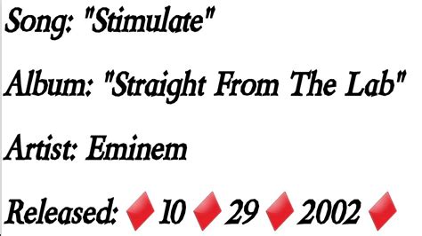 Eminem Stimulate Lyrics EXPLICIT YouTube