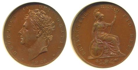 Obrien Coin Guide Gb Ireland Copper Farthings George Iv The Old