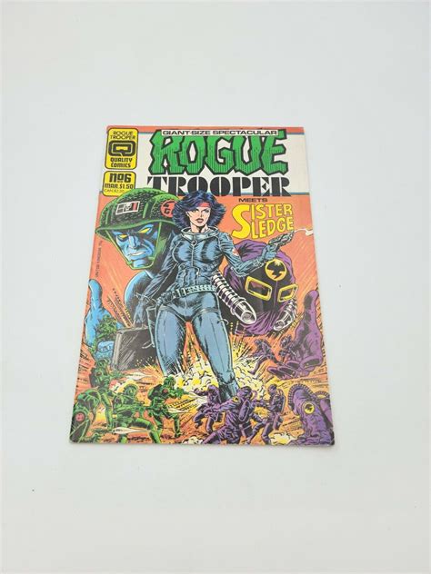 Rogue Trooper Meets Sister Sledge Comic 6 March Vintage 1992 Ebay