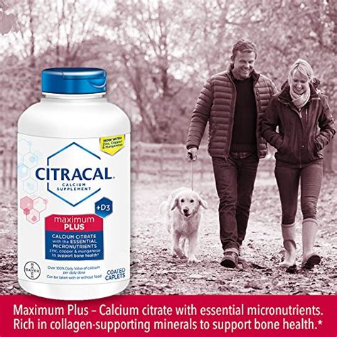 Citracal Maximum Plus Highly Soluble Easily Digested 630 Mg Calcium Citrate With 1000 Iu