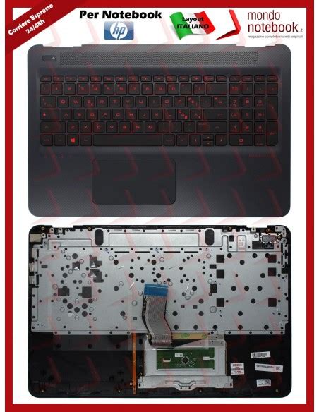 Tastiera Con Top Case HP OMEN 15 AX Retroilluminata Italiana