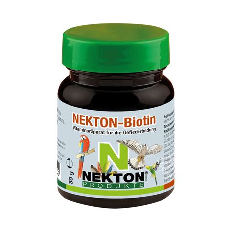 NEKTON-Biotin - Futterergänzungsmittel für deinen Vogel von NEKTON