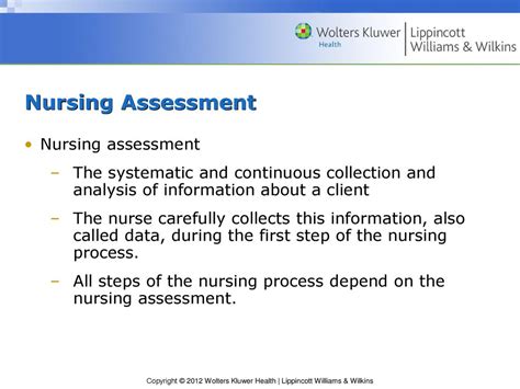 Chapter 34 Nursing Assessment Ppt Download