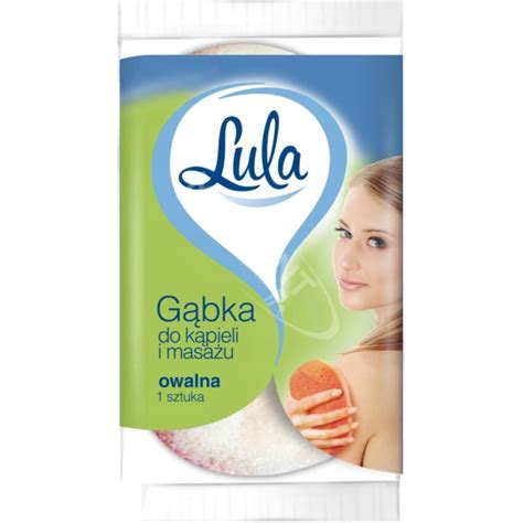 LULA Oval Bath And Massage Sponge 1 Pc MIXDENT