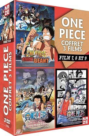 One Piece Coffret Films 3 Dvd 7 à 9 Amazon it Mayumi Tanaka Uda