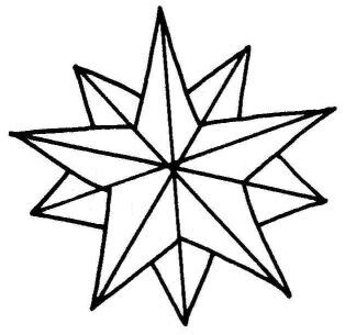 Star Line Art - Cliparts.co