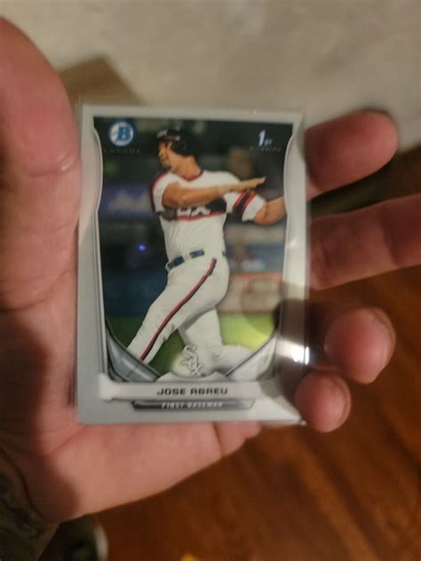 Bowman Chrome Jose Abreu St Bcp Chicago White Sox Houston