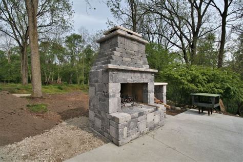 How To Build An Outdoor Fireplace With Cinder Blocks