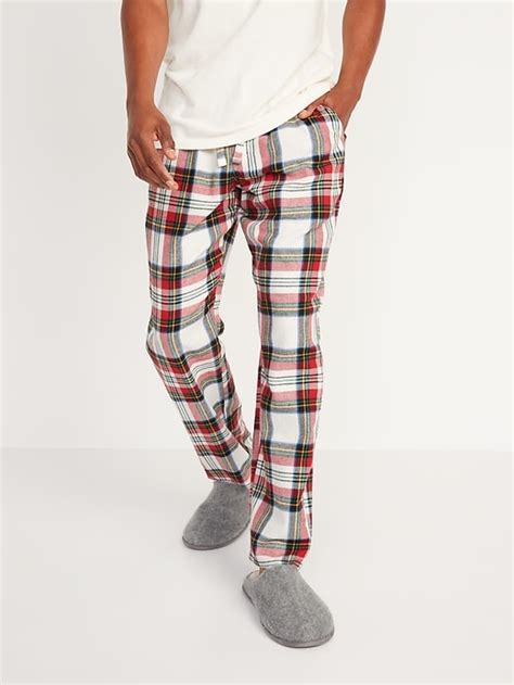 Old Navy Matching Plaid Flannel Pajama Pants For Men