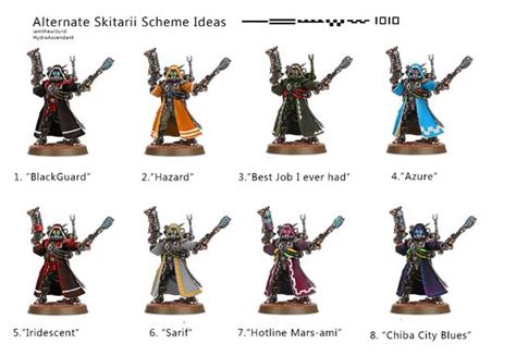 Adeptus Mechanicus Forge World Color Schemes Warhammer 40k Artwork