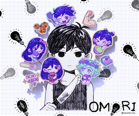 Basil Aubrey Kel Omori Mari And 2 More Omori Drawn By Nemuken