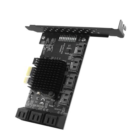 Pci Express Multiplier PCIE 1X To 10 Port SATA Expansion Card PCI