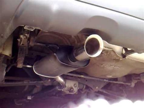 Subaru Forester Cat Back Sports Exhaust With Muffler Youtube