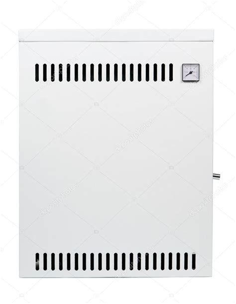 A residential gas heater, isolated on white Stock Photo by ©scaliger ...