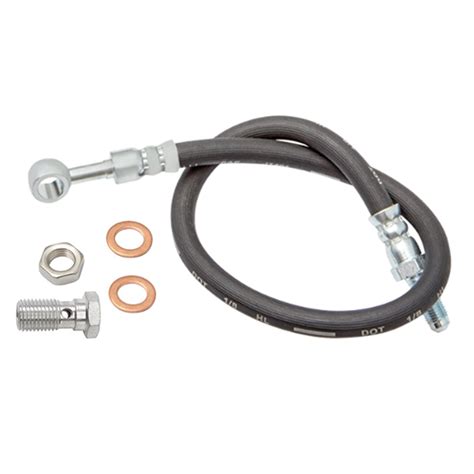 Rubber Brake Hose 3 8 UNF Male 3 8 Banjo Trojan Brake Hoses