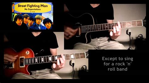 The Rolling Stones Street Fighting Man Guitar Cover YouTube