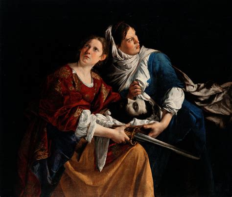 Orazio Gentileschi Judith And Her Maidservant With The Head Of Holofernes