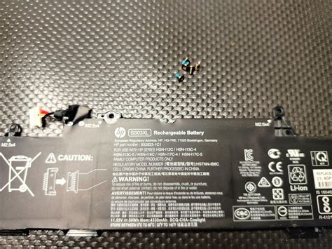 Battery Hp Original Ss Xl Hp Spare Wh