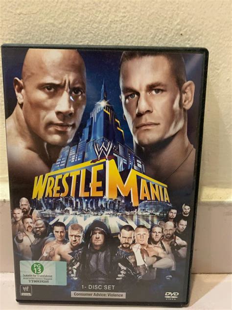 Wwe Wrestlemania Dvd Hobbies Toys Music Media Cds Dvds On