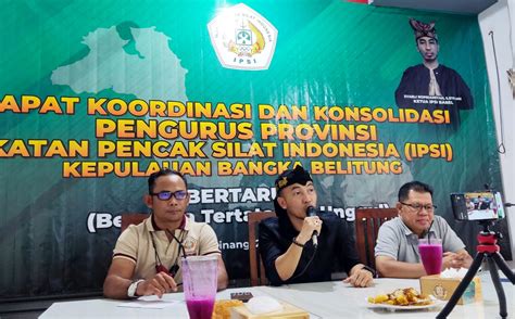 Ipsi Babel Gelar Rapat Koordinasi Dan Konsolidasi Pengurus