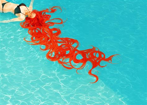 Sexy Redhead Model Sun Hot Poster Picture Metal Print Paint By Dark Knight Displate