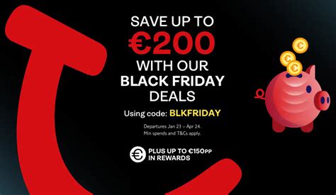 TUI Black Friday Deals! SAVE UP TO €200 PER BOOKING - Ireland Travel ...