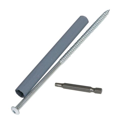 Ferrule In And In White Gutter Screws Pack Pk The