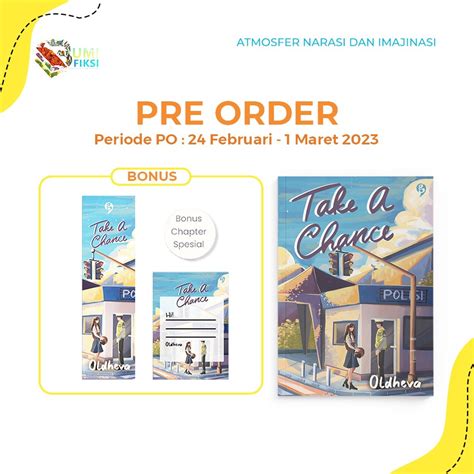 Jual Pre Order Novel Take A Chance Oldheva Gagasmedia Bumifiksi