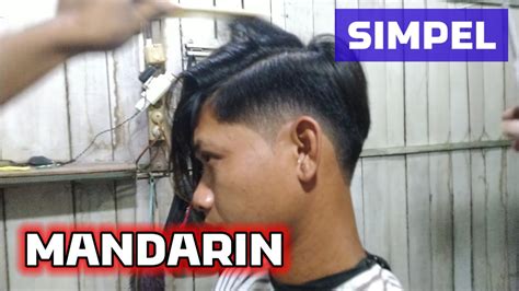 Belajar Cukur Rambut Otodidak Model Mandarin Youtube