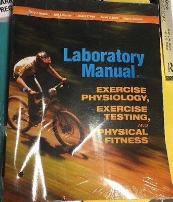 Laboratory Manual For Exercise Physiology Exercise Testing And