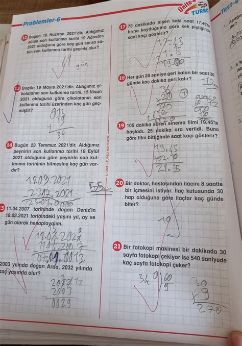 Arkadaşlar turbo matematik 2 kitap sayfa 58 gönderebilir misiniz 4