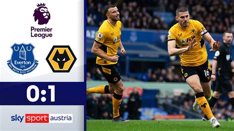 Wolves schießen Toffees in Krise Everton Wolverhampton