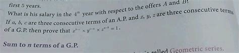 If A B C Are Three Consecutive Terms Of An Ap And X Y Z Are Three