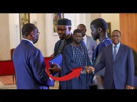 Urgence Rencontre Entre Macky Sall Et Bassirou Diomaye Diakhar Faye