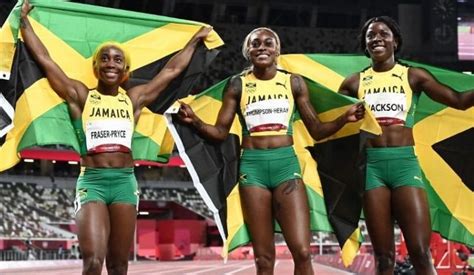 Thompson Herah Beats Fraser Pryce For Womens M Gold In Jamaican Sweep